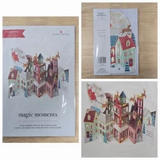 american greetings Magic Moments Santa's Sleigh Display Pop-Up Christmas Card