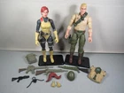 GI JOE -- Classified -  DUKE  &  SCARLETT  w/ acc's -- GIJOE