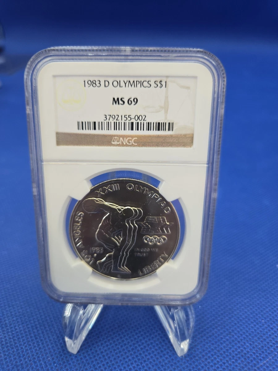 Uncirculated $1 1983 US Modern Silver/Clad Commemorative Coins