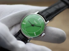 ⌚ Raketa Baltika Atom. Case 34 mm. cal 2609 | Raketa Green Mechanical