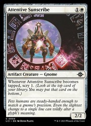 Attentive Sunscribe #4 - The Lost Caverns of Ixalan (LCI) Common