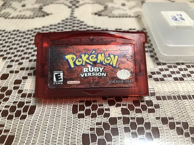 Pokemon Ruby Version (Game Boy Advance, 2005) NEW BATTERY! AUTHENTIC! TESTED!