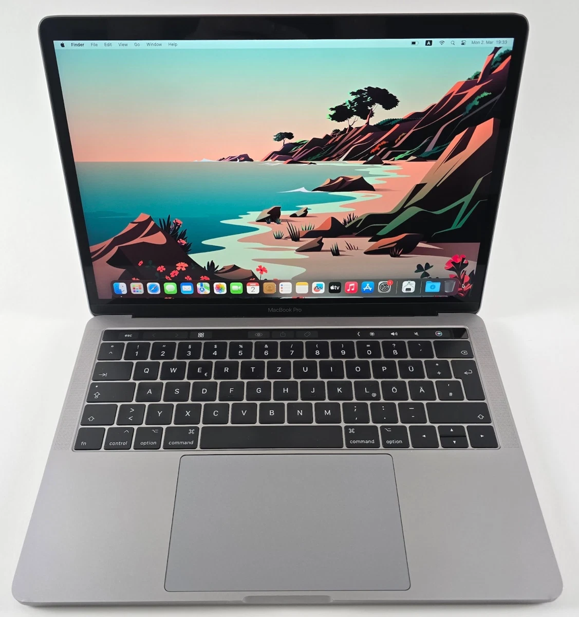 MacBook Pro 13" 2017 Core i7 (I7-7567U) 3.5GHz 16Go 256Go Space Gray - Qwertz (D 3666943070738