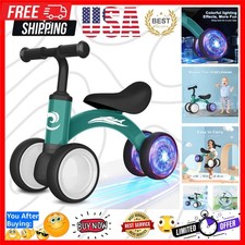 Colorful Lighting Baby Balance Bike Toys for 1 Old Boy Girl Gifts, 10-36 To...