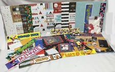 Echo Park MAGICAL ADVENTURE 2 12X12 Papers, Brads, Die Cuts Mickey Mouse WDW LOT