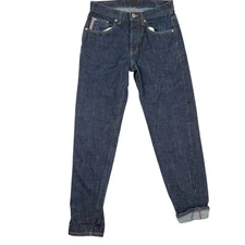Naked & Famous 10th Anniversary Jeans Men 29W 30L Indigo Rainbow Selvedge Denim