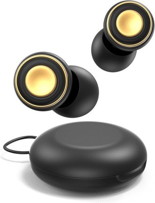 Reusable Silicone Ear Plugs Noise Reducing 33dB for Sleep Travel Work Study