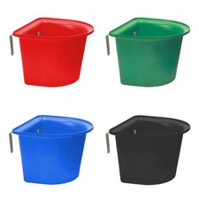 Transportkrippe Futterkrippe Futtertrog für Pferde-Transport Stall Kunststoff