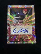 2024 Panini Donruss - Signature Series Orion Kerkering #SS-OK Laser (AU, RC)