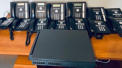 Avaya IP Office 500 V2 Phone System + 13 Avaya 1416 Phones