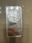 BUFFALO nickel 10oz Pure Silver bar Bullion 10 Troy Ounces
