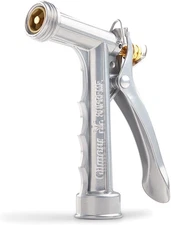 Metal Front Threaded Hose Nozzle, 20-Pack, Zinc Alloy