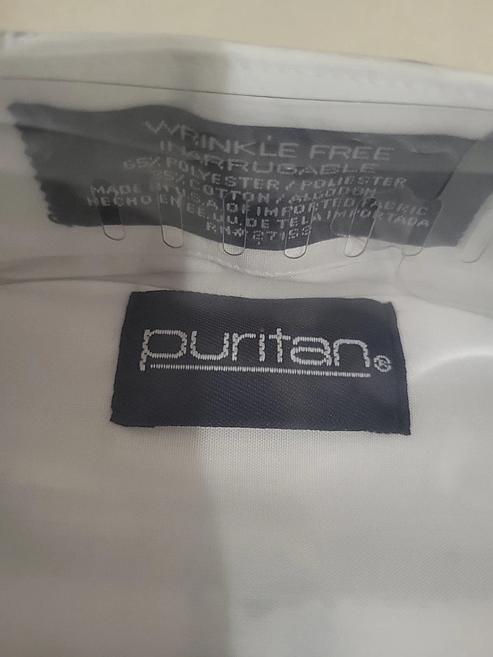 Camisa de vestir Puritan sin arrugas manga calce regular Foto 4 de 4