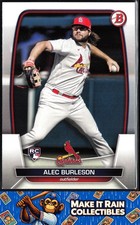 Alec Burleson 2023 Bowman #47 St. Louis Cardinals Rookie RC