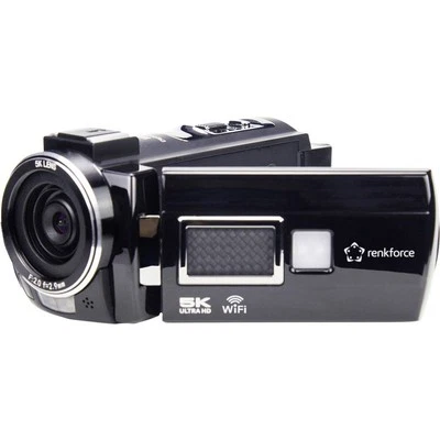 Renkforce RF-DV-200 Camcorder 5K 7.6 cm 3 Zoll 8 Megapixel Schwarz