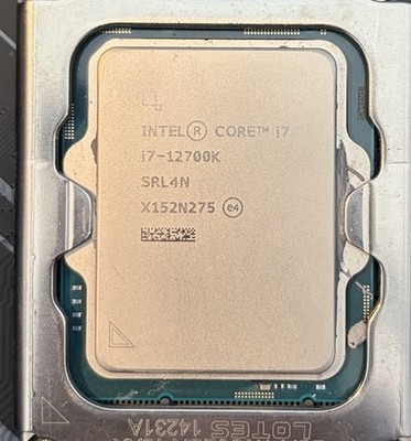 Intel Core i7-12700K 3.60GHz 12 Core SRL4N 20 Thread LGA 1700