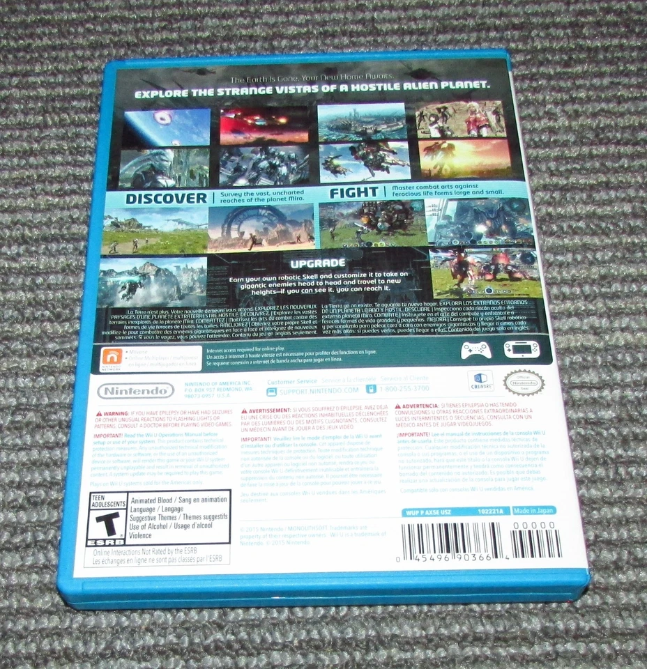 Xenoblade Chronicles X for Nintendo Wii U Fast Shipping - Image 2 of 2