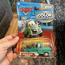 Disney Pixar Cars Color Changers Brand New Mater 2009 Mattel Collectible