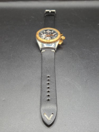 Technomarine Mens Watch Quartz 'Cruise' Chronograph WR200M 38mm Gold Plated FWO - Picture 5 of 23