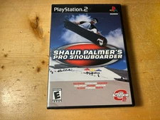 Shaun Palmers Pro Snowboarder - Sony Playstation 2 Pristine Tested Authentic