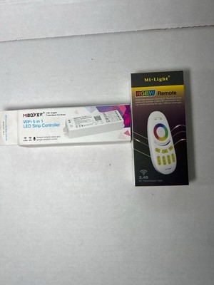 MiBoxer WiFi 5 in 1 LED Strip Controller LED Lights 2.4G Remote Control Y747B