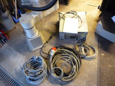 H804BL Roboterarm und Steuerung Seiko Epson  SRC-320 mit allen Kabeln und Manual