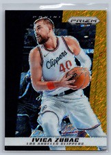 Ivica Zubac 2024-25 Prizm Deca Gold /8 Los Angeles Clippers