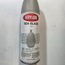 Krylon K09056007 Sea Glass Spray Paint, Ice, 12 Oz. NEW Discontinued