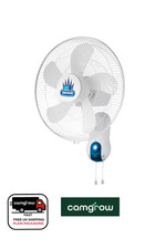 Wind King Oscillating Wall Fan 3 Speeds Wall Mounted Powerful, Space-Saving Fan