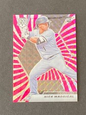 Nick Madrigal 2021 Mosaic FOTL Pink Swirl #ed 3/10
