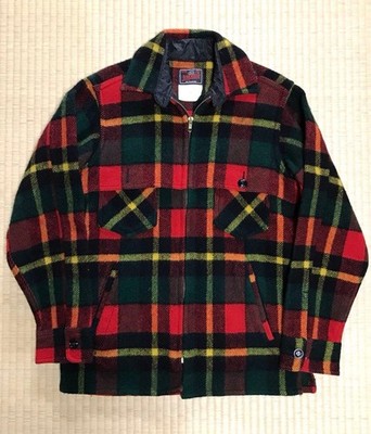 JOHNSON WOOLEN MILLS Wolljacke Made in USA Größe XS Vintage Design Japan