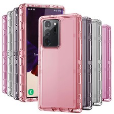 Case Transparent Clear Shockproof Phone Cover For Samsung Galaxy Note20 Ultra
