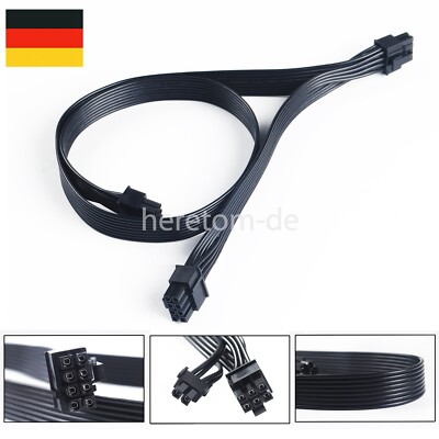 EVGA 8pin zu Dual 8(6+2)pin PCIe Kabel für Silverstone EVGA modulares Netzteil