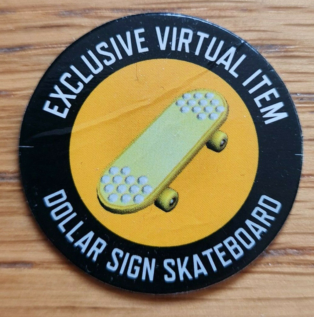 Roblox DOLLAR SIGN SKATEBOARD exclusive virtual CODE - IMMEDIATE delivery