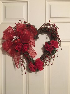 Grapevine Heart Shape Wreath Ebay