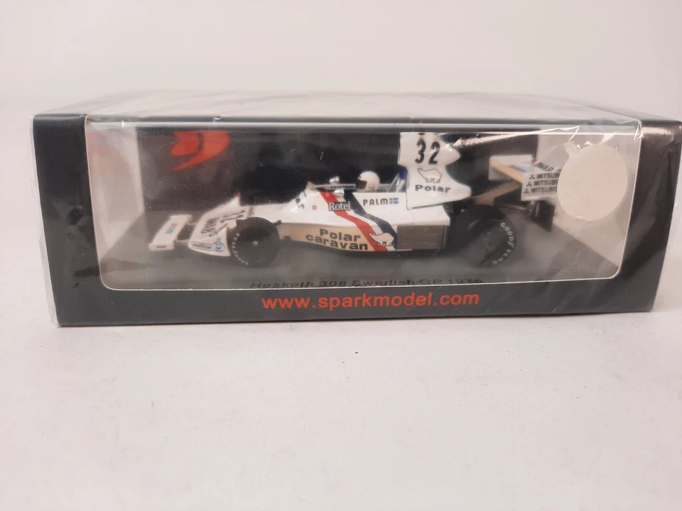 Spark Hesketh F1 308 #32 Torsten Palm Swedish GP 1975 1/43 S2467 - Image 2 of 3