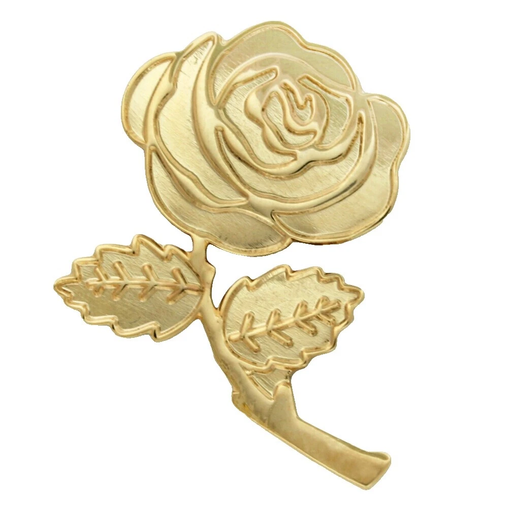 Pasadores de Moda chapado en oro rosa