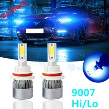 For Ford Mustang 1990-2004 8000k 9007 Hb5 Plugplay Led Headlight Hilo 2x Bulbs