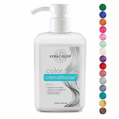 Keracolor Color + Clenditioner Conditioning Cleanser, 12 oz (Choose Your Color)