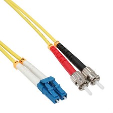 Fiber Optical Duplex Cable LC/ST 9/125 m OM2 10m D38YS10FISC