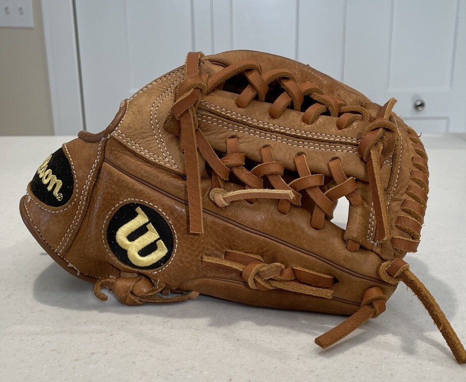 Wilson A950 11.75” Tan Baseball Glove RHT Relaced eBay