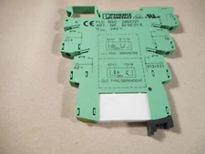 PHOENIX CONTACT 2966016 PLC-BSC-24DC/21 w/ 2961121 REL-MR-24DC/21AU