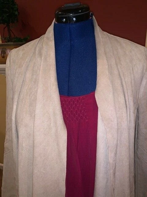 Chaqueta con cuello chal Vakko VS2 para mujer nueva con etiquetas ($275) Foto 4 de 4