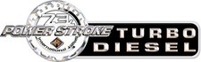 Ford 7.3L - International Harvester - Power Stroke Turbo Diesel  Sticker Decal