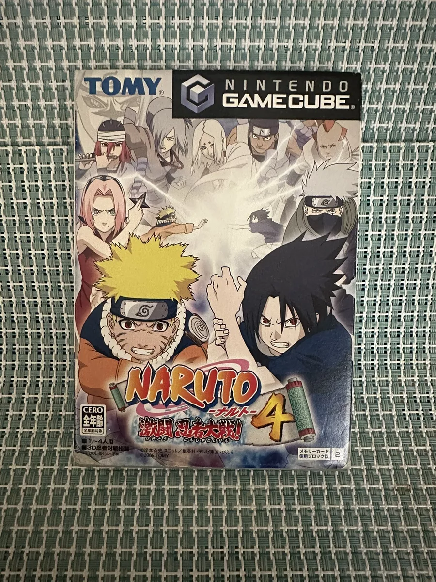 Naruto Clash Of Ninja 2 Game Cube Original Americano - Desconto no