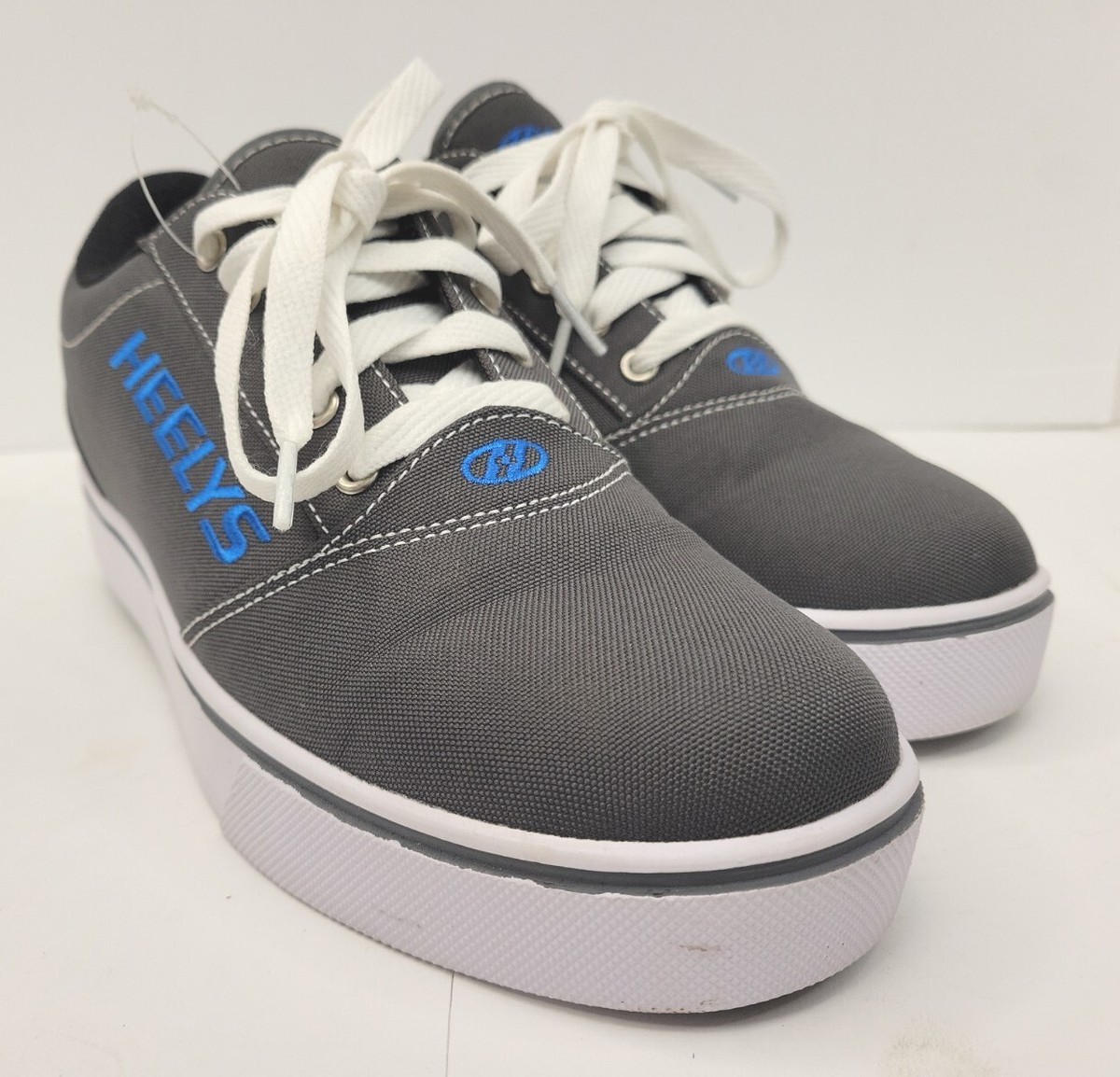 Heelys Pro 20 Men's Skate Shoes Sneakers Size 8 Grey/White/Royal