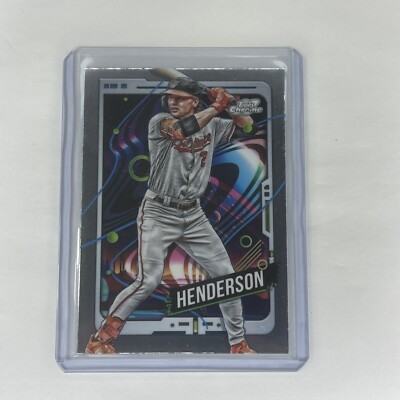 2024 Topps Cosmic Chrome - #83 Gunnar Henderson