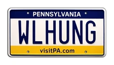 The Office | Todd Packer | WL HUNG | Metal Stamped Replica Prop License Plate