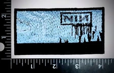 NIN INCH NAILS NIN Patch White Teeth Hook/Loop Tactical  Quality Fast Shipping