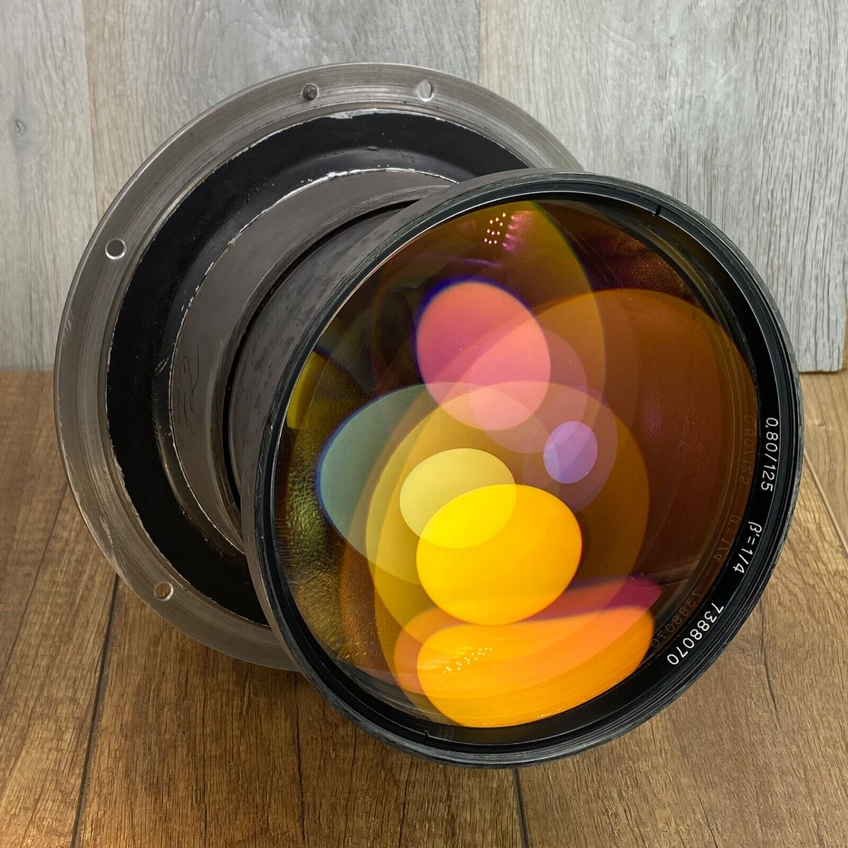 Ultra Rare Lens Carl Zeiss Jena R-Biotar 0.80/125 β1/4 Ultra Rare Lens Carl Zeiss Jena R-Biotar 0.80/125 β1/4